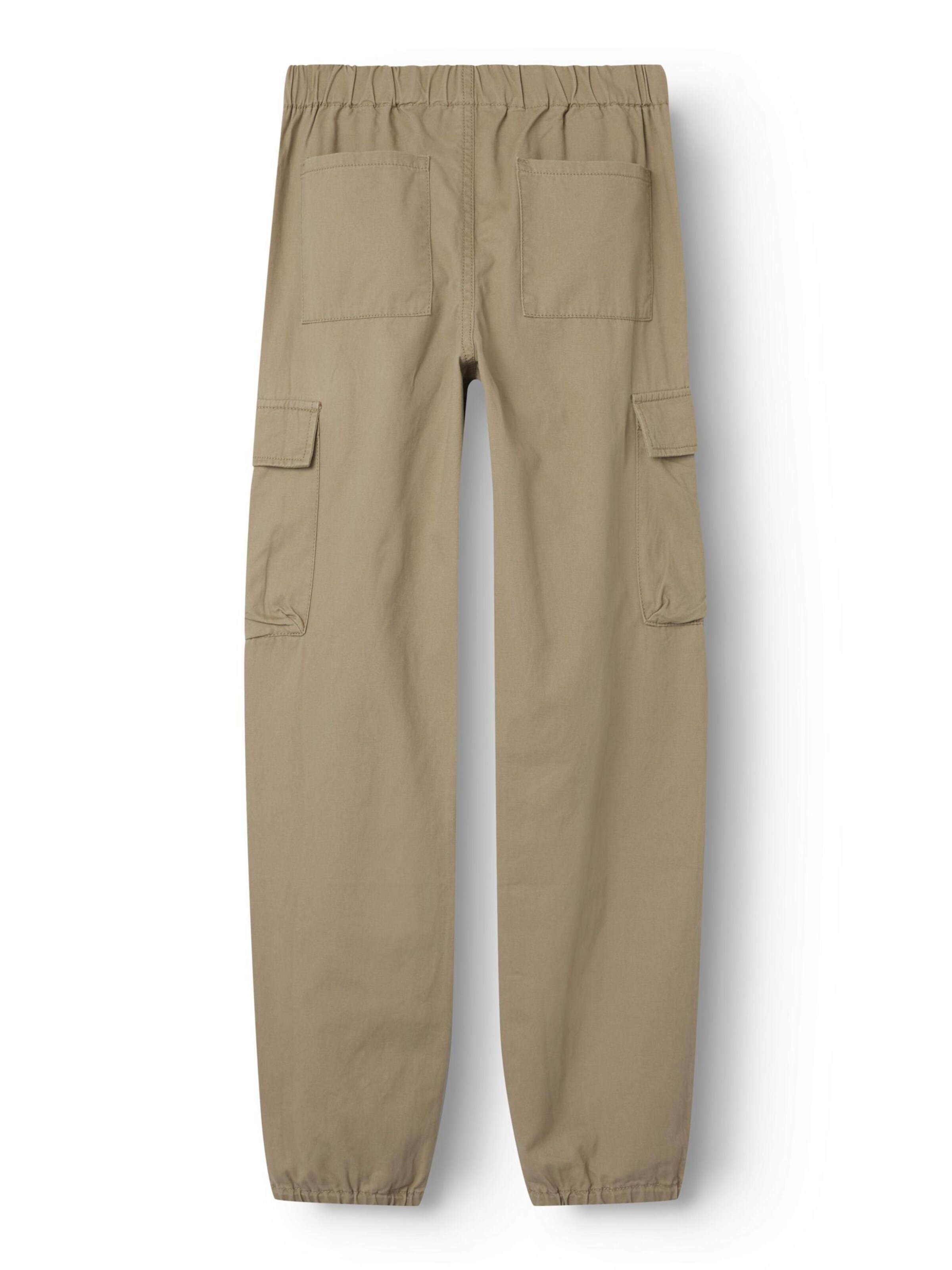 TWO SOON Tapered Broek in Bruin