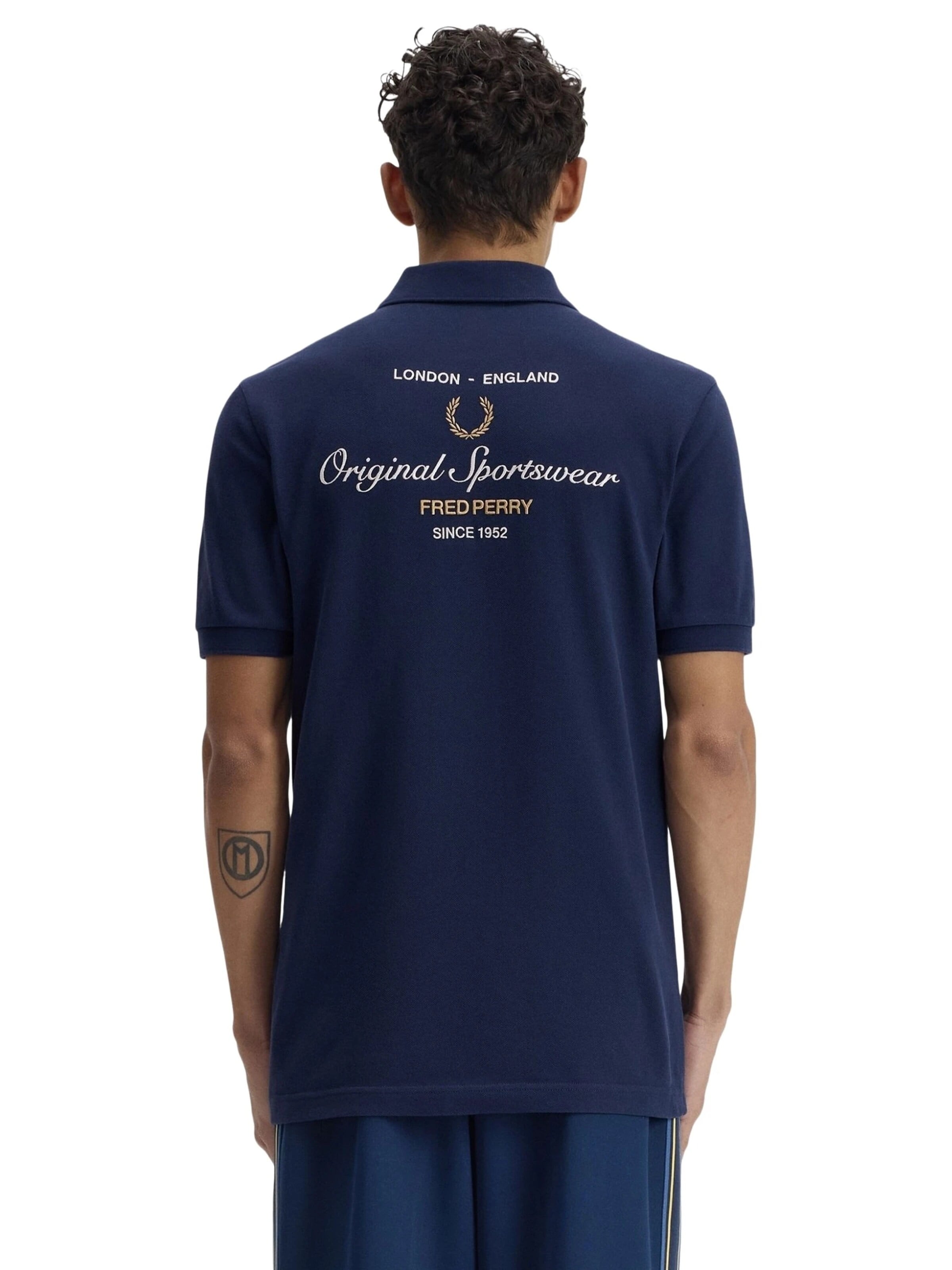 Fred Perry - Camiseta 'Polo fred perry marino original sportwear polo shirt' en azul