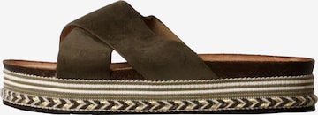 Super Mode Mules in Green: front
