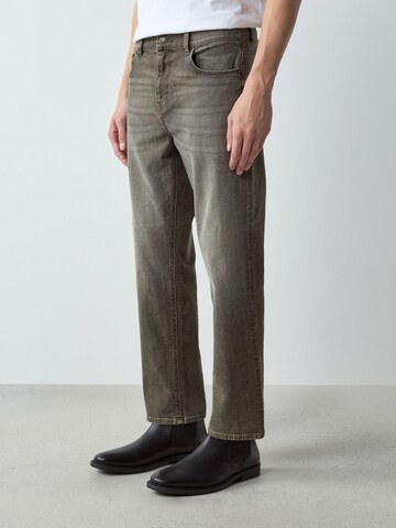 Next Loosefit Jeans in Grau: Vorderseite