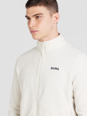 BJÖRN BORG Funktionele fleece-jas in Wit