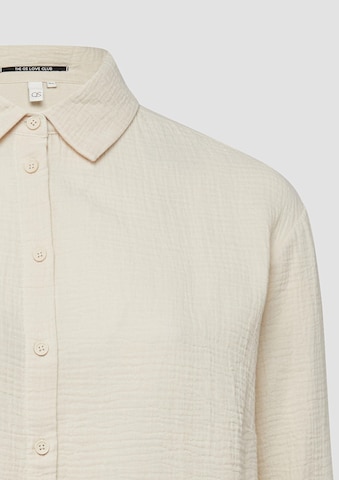 Chemisier QS en beige