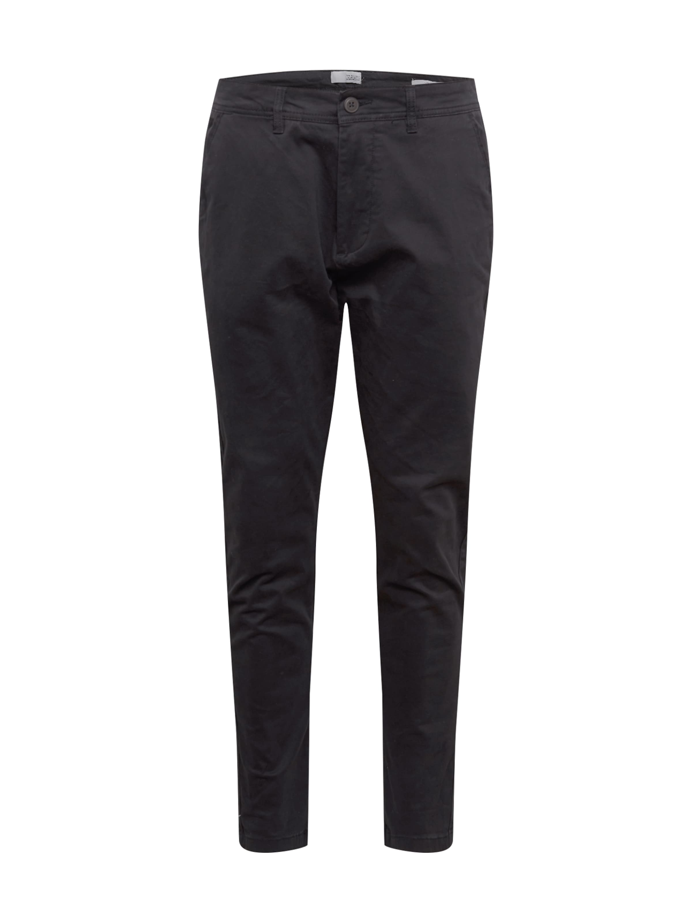 Pantalon chino 'Jim' !Solid en noir : devant