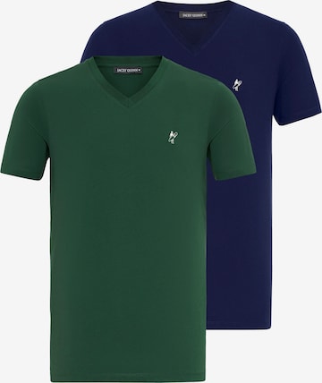 mėlyna Jacey Quinn Marškinėliai: priekis