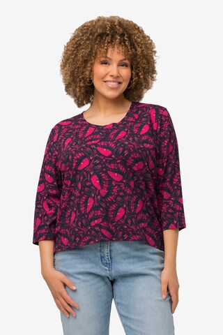 Ulla Popken Shirt in Roze: voorkant