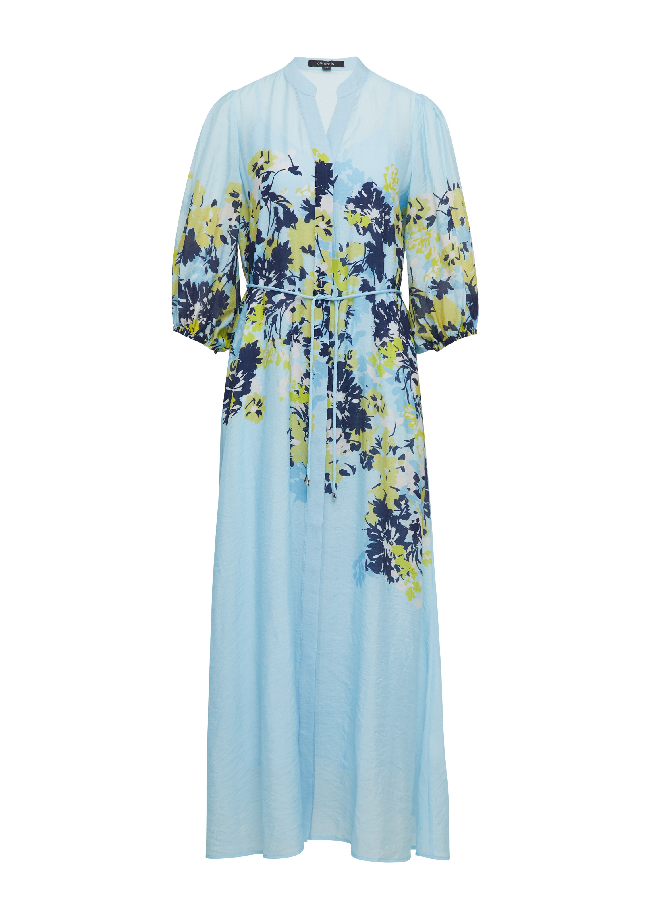 COMMA Blousejurk in Blauw: voorkant