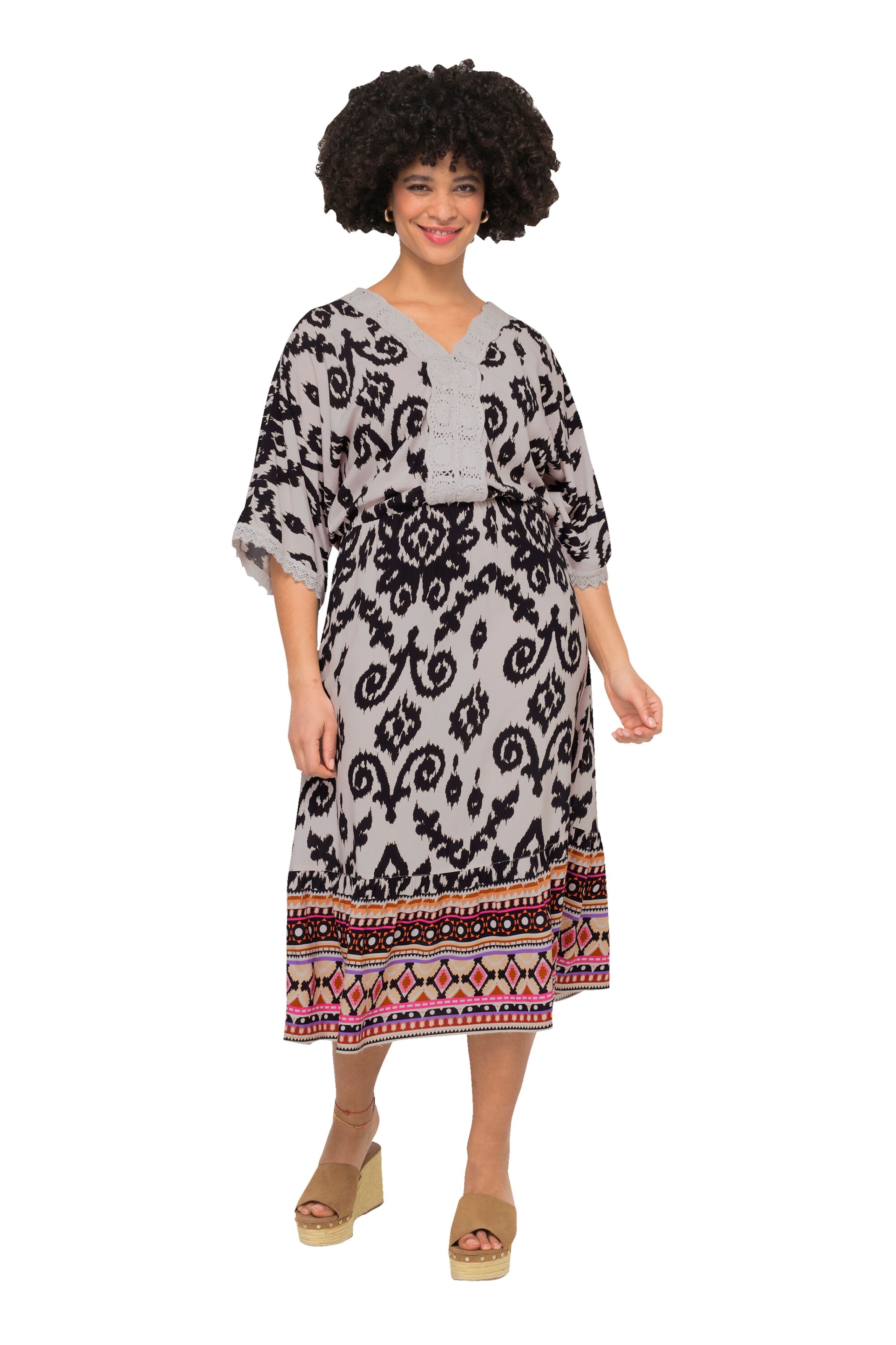 Angel of Style Jurk in Gemengde kleuren: voorkant