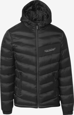 KOROSHI Winterjacke in Schwarz: predná strana