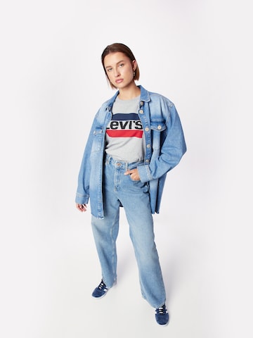 LEVI'S ® Μπλουζάκι 'The Perfect Tee' σε γκρι