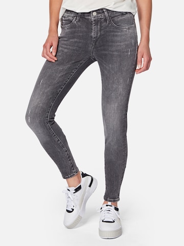 Mavi Skinny Pants 'Adriana' in Grey: front