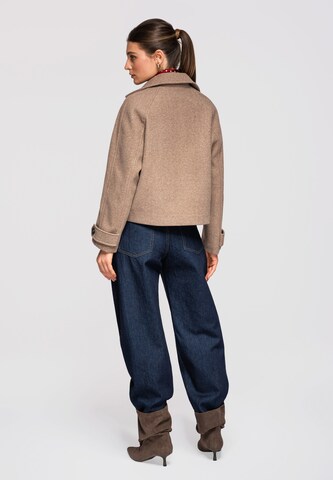 Veste mi-saison 'OW-JANP-0129' Ombre en beige