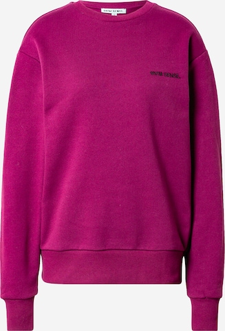 9N1M SENSE Sweatshirt in Purple: front