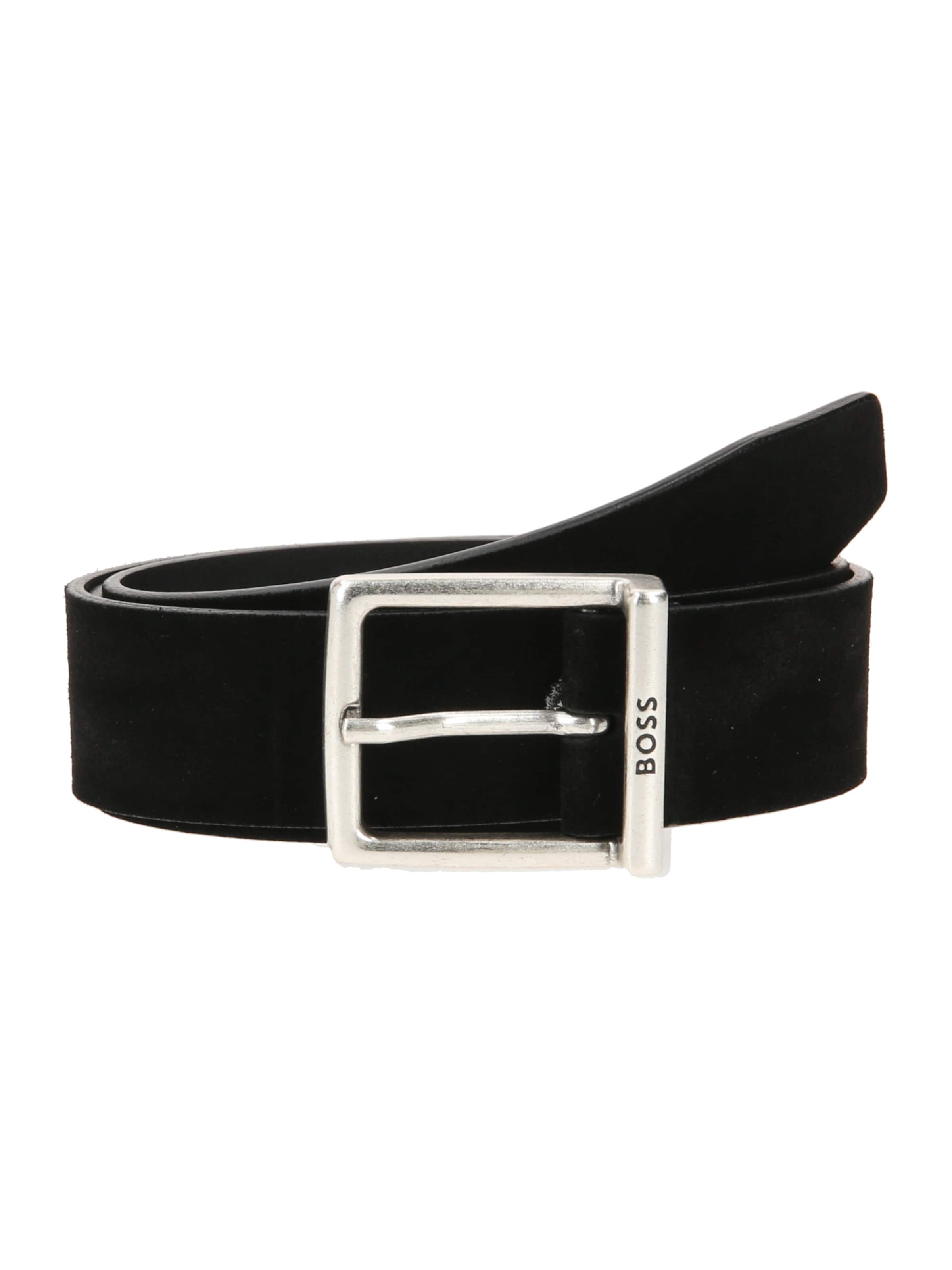 Cintura 'Rudy' di BOSS in nero: frontale