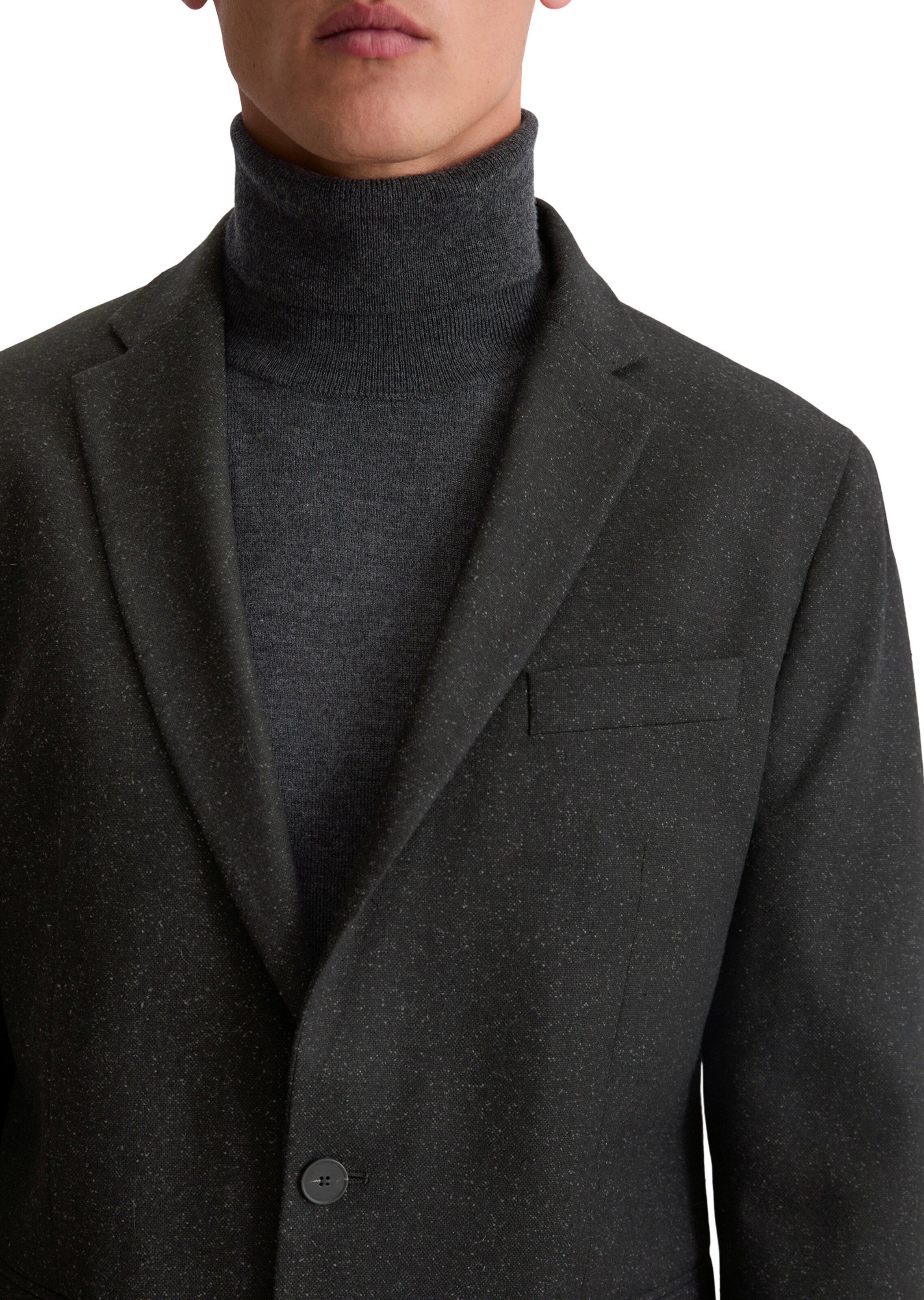 Marc O'Polo Regular Fit Sakko in Schwarz