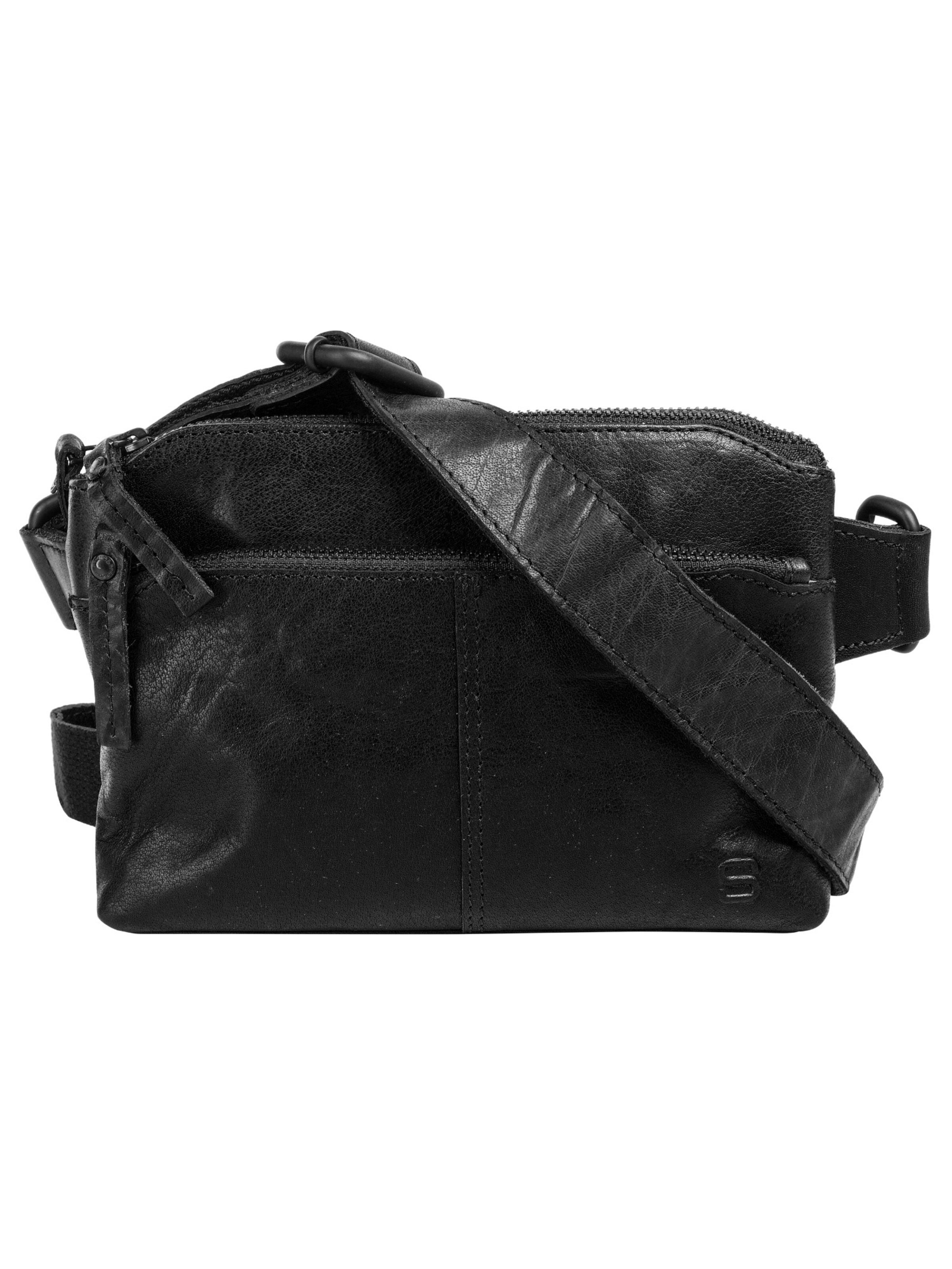 Spikes & Sparrow Gürteltasche‌‌‌‌‌‌ in Schwarz: Vorderseite