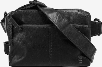 Spikes & Sparrow Gürteltasche in Schwarz: Vorderseite