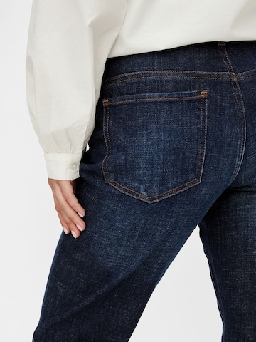 MAMALICIOUS Regular Jeans 'Newdex' in Blauw