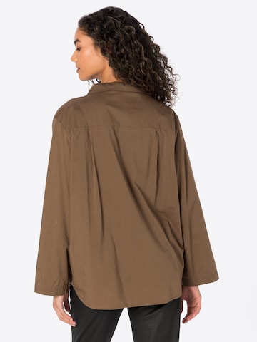 WEEKDAY Blouse 'Mira' in Brown