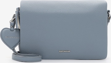 Emily & Noah Schoudertas 'Enie' in Blauw: voorkant