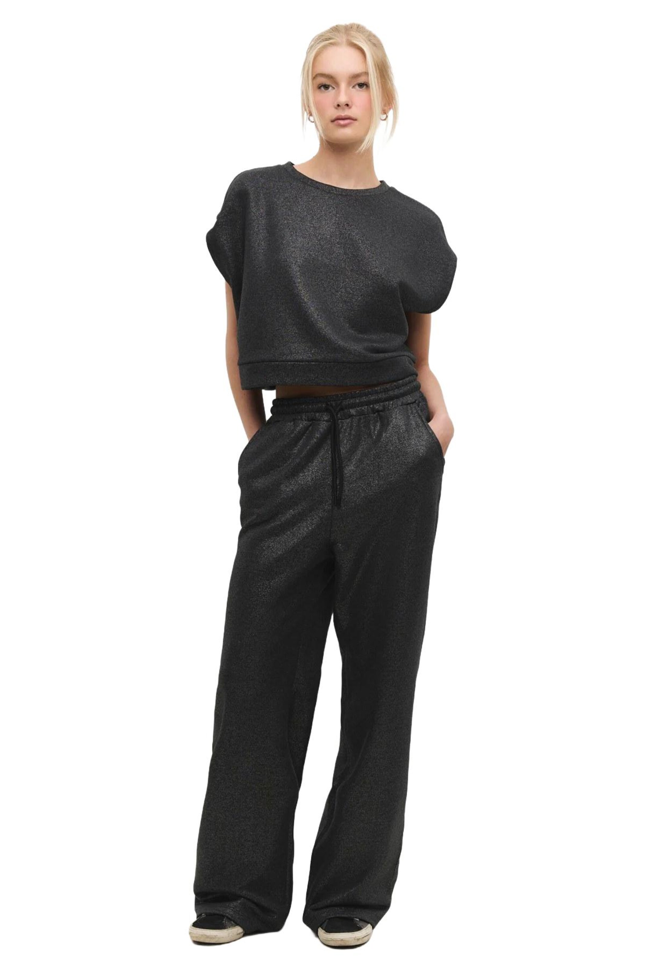 No Matter What Loose fit Pants in Black