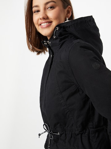 QS Winterparka in Zwart