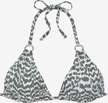 Triangolo Top per bikini di LASCANA in verde: frontale