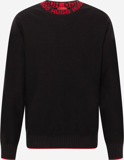 HUGO Pullover 'Smarlo' em vermelho / preto, Vista do produto