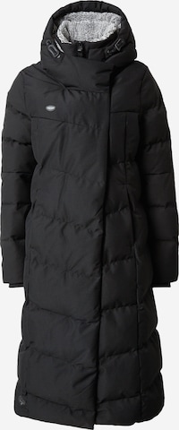 Ragwear Zimný kabát 'Pavla' - Čierna: predná strana