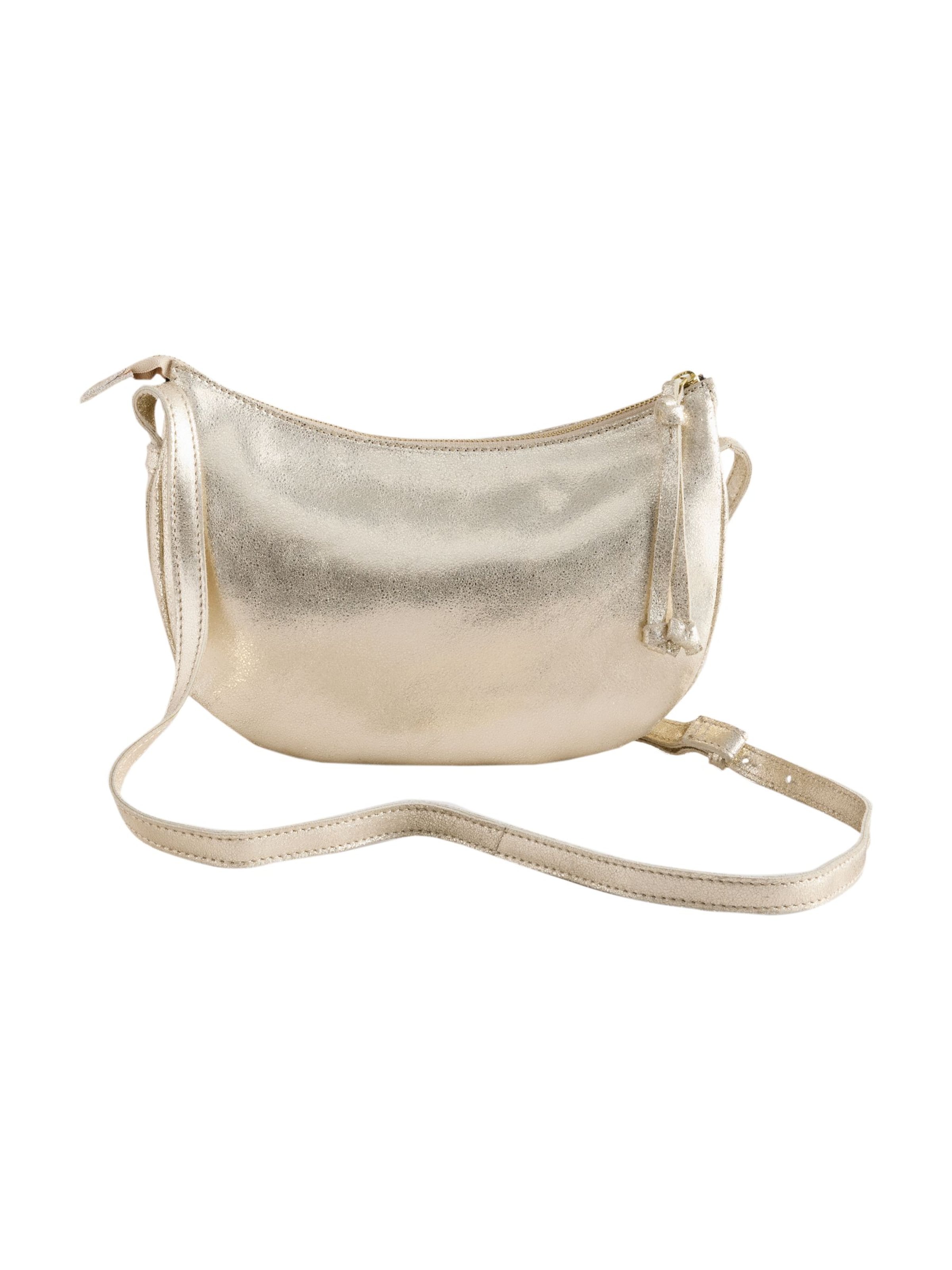 Next Crossbody bag in Gold: front