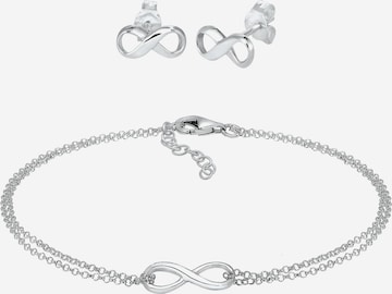 ELLI Jewelry Set in Silver: front