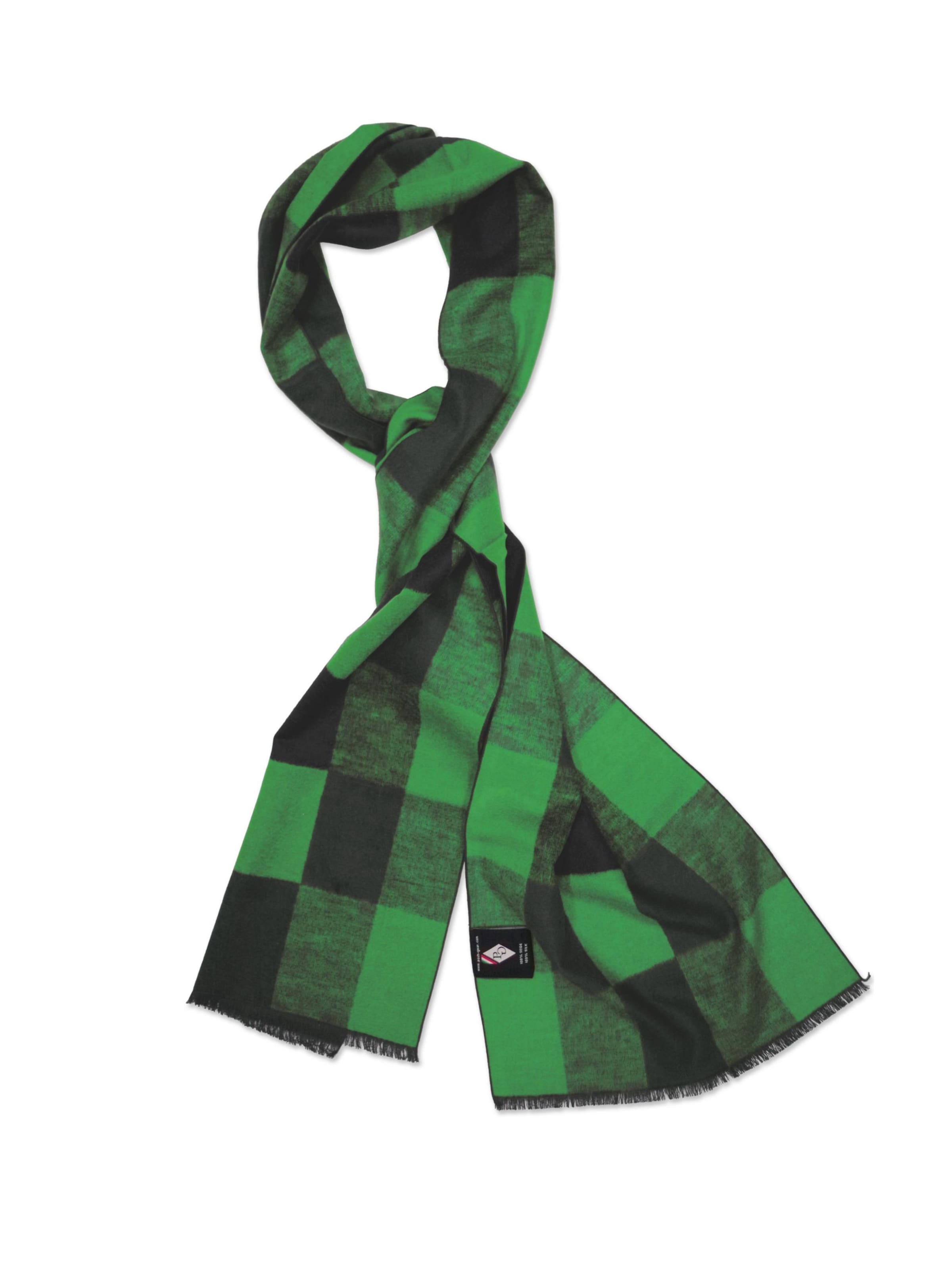 Posh Gear Schal 'Rettangolo'‌‌‌‌‌‌‌ in Grün: Vorderseite