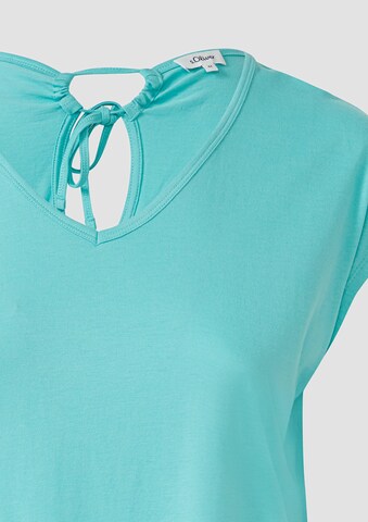 T-shirt s.Oliver en vert