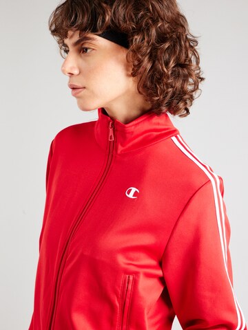 Champion Authentic Athletic Apparel Sweatjacke in Rot