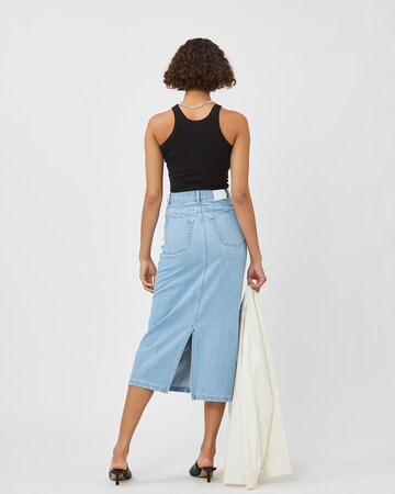 minimum Spódnica 'Siara' w kolorze niebieski