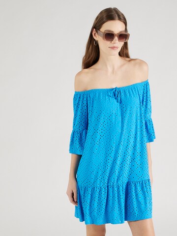 VERO MODA Zomerjurk 'TASSA' in Blauw: voorkant