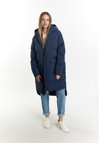 Cappotto funzionale di DreiMaster Maritim in blu