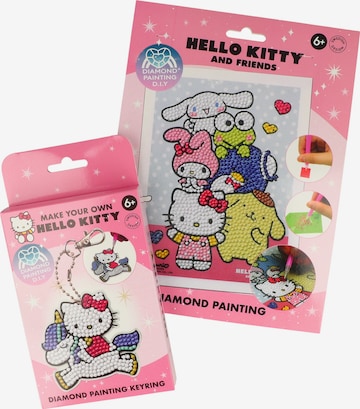 HELLO KITTY Bastelset 'DIY' in Weiß: Vorderseite