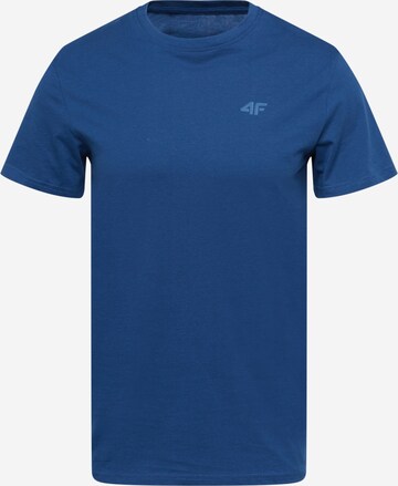 4F - Camiseta funcional en azul: frente