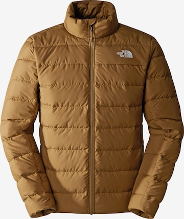 THE NORTH FACE Performance Jacket 'Aconcagua 3' in Brown: front