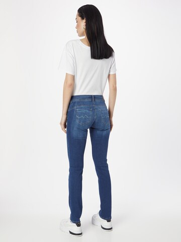 Coupe slim Jean 'New Brooke' Pepe Jeans en bleu