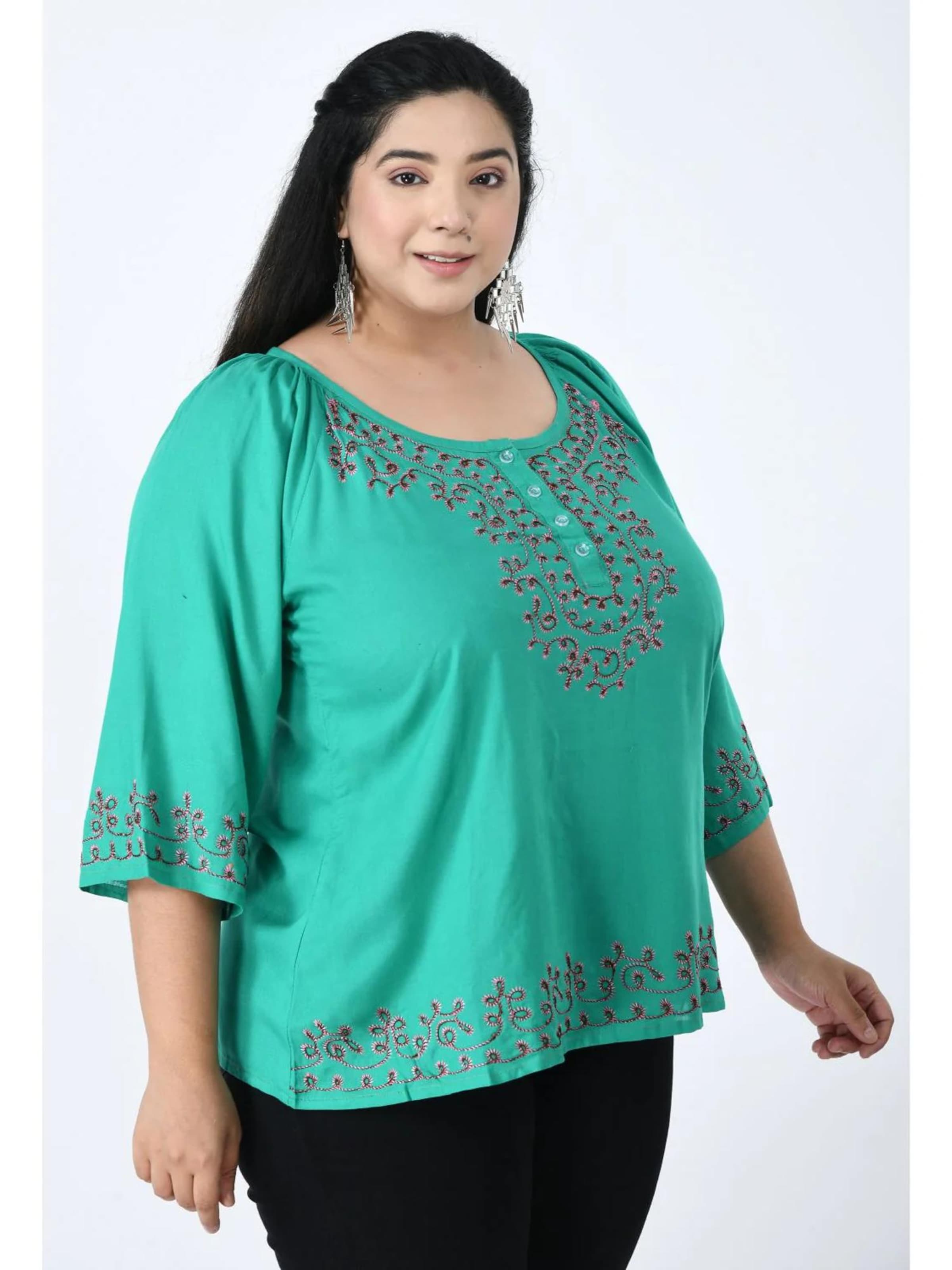 PfauGermany Top 'Regular'‌‌‌‌‌‌‌‌‌‌ in Blau: Vorderseite