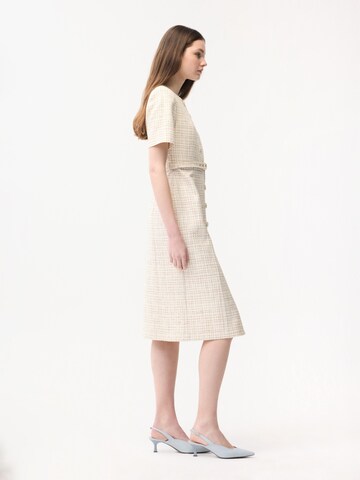 adl Shirt Dress in Brown