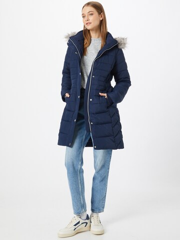 HOLLISTER Wintermantel in Blauw