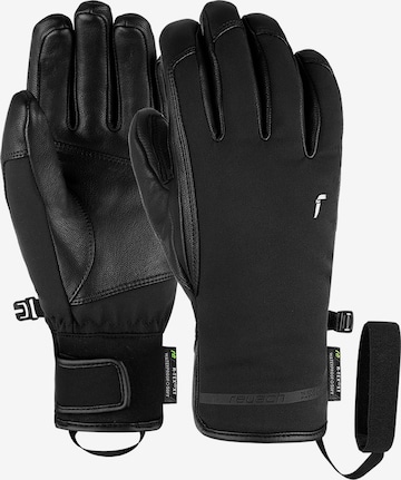REUSCH Athletic Gloves 'Explorer Pro' in Black: front