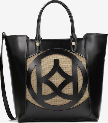 Kazar Handbag in Black: front