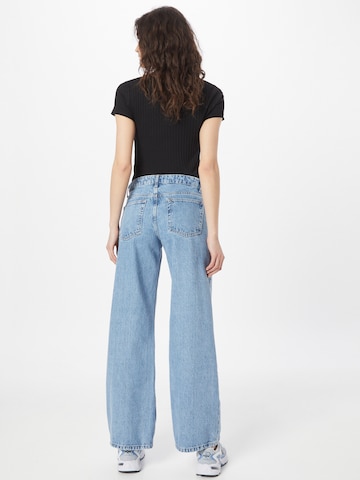 Wide leg Jeans 'CHRIS' di ONLY in blu