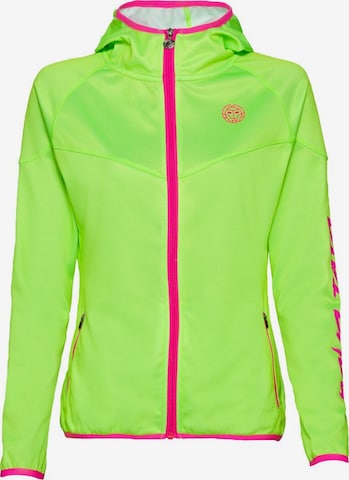 BIDI BADU Athletic Jacket 'Grace' in Green: front