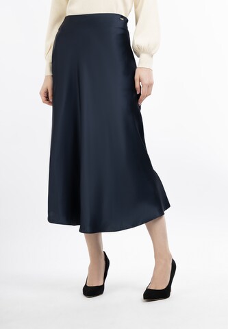 DreiMaster Klassik Skirt in Blue: front