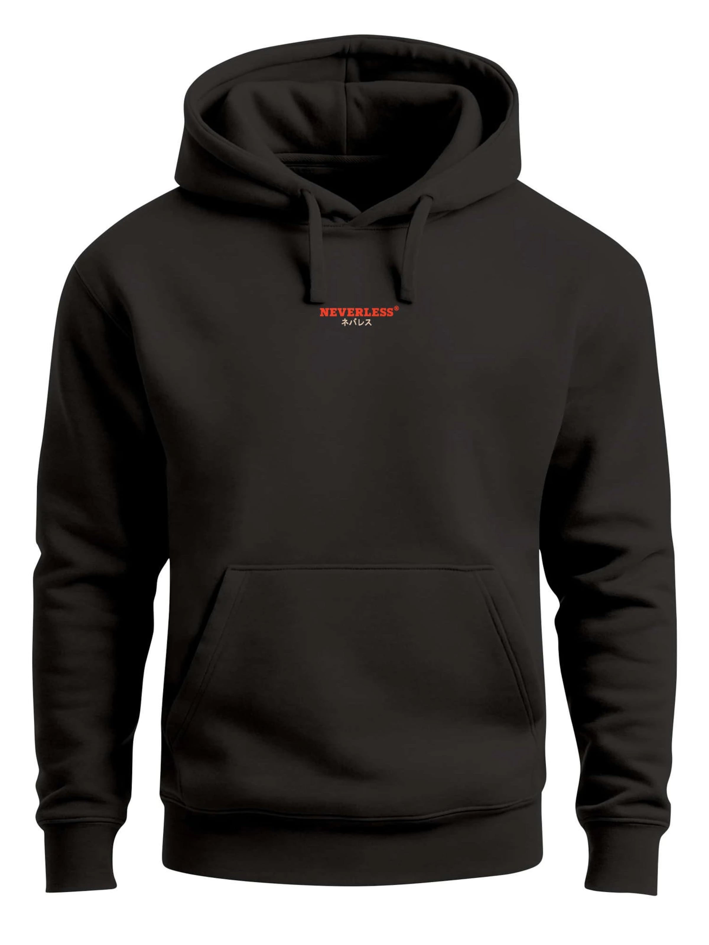 Neverless Sweatshirt 'Osaka Market' in Black