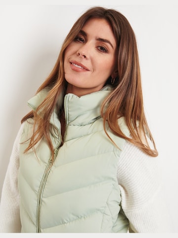 Threadbare Bodywarmer 'Daffodil' in Groen